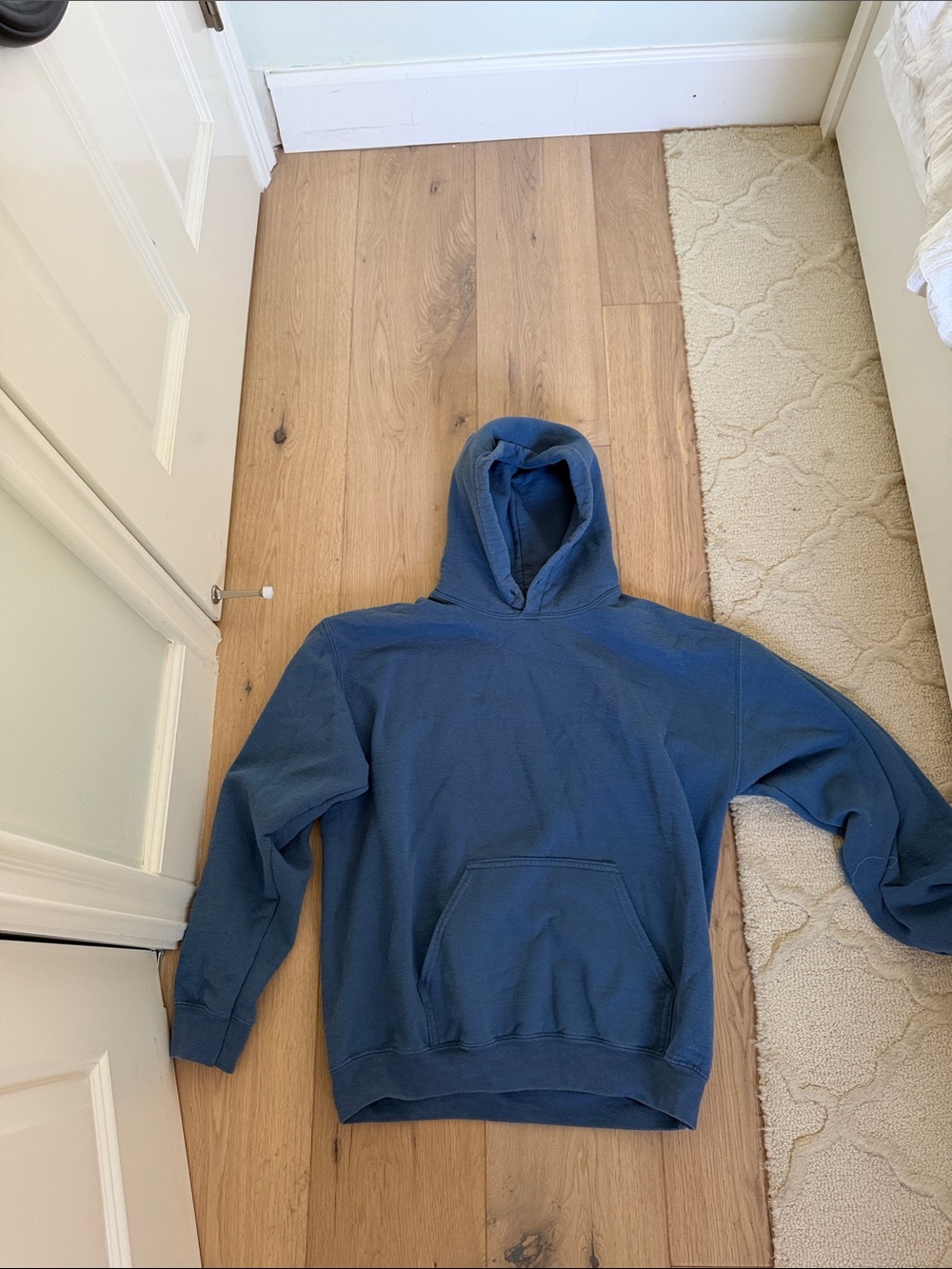 Classic Blue Women’s Pullover Hoodie
